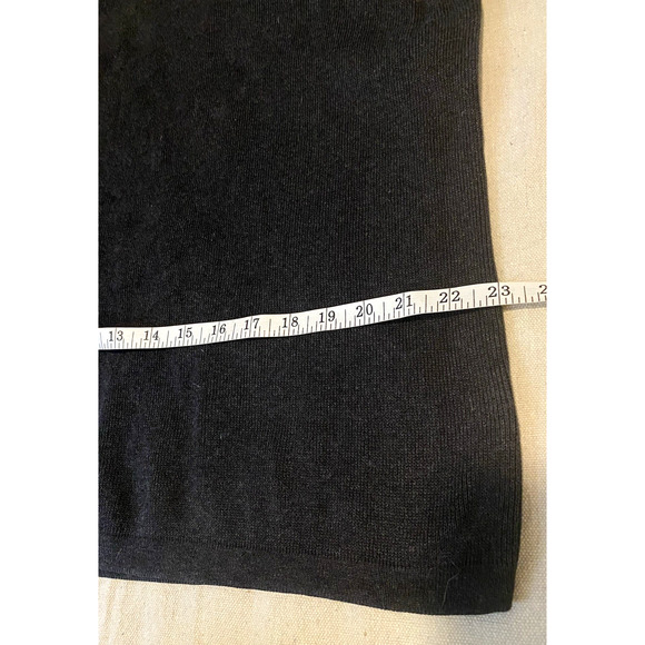 Eddie Bauer Sweater Mens Size Large Dark Grey Pullover Cotton Crewneck Sweater - Picture 7 of 10